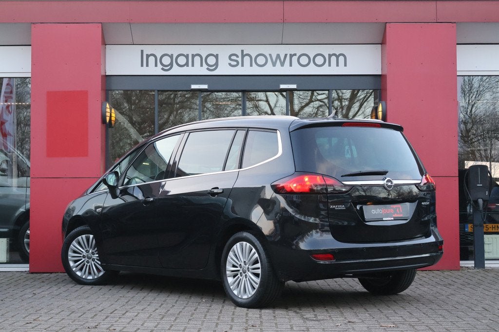 Opel Zafira Tourer 1.4 Edition 7-pers | Origineel NL | Cruis, Gebruikt, 4 cilinders, 7 stoelen, Zwart
