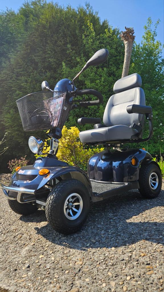 Mango Tiger4 scootmobiel, 17km/h ,zo goed als nieuw!, Ophalen, Zo goed als nieuw, Elektrische rolstoel