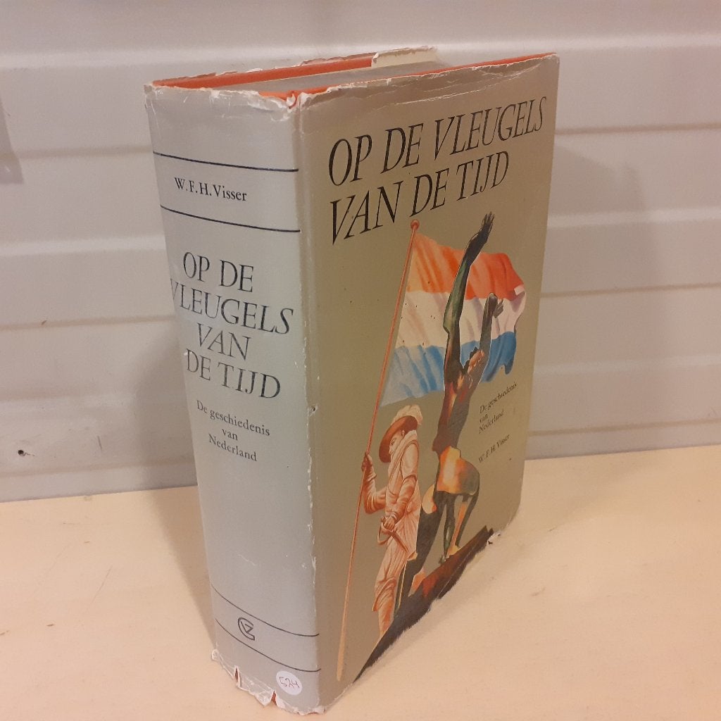 Nr. 524 Op de vleugels van de tijd. De geschiedenis van Nede, Ophalen of Verzenden, Gelezen, Visser, W.F.H.