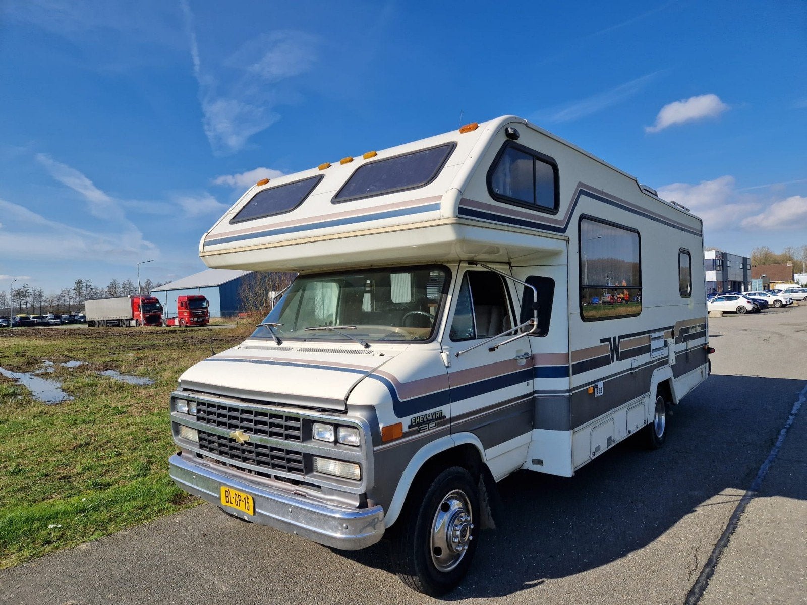 chevy camper v8 diesel, Overige merken, Omvormbare zithoek, Kachel, Rondzit