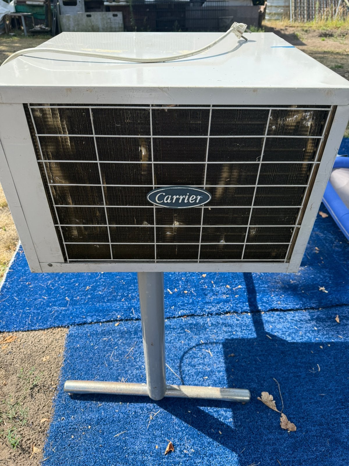 Airco raam unit Carrier, Ophalen, Gebruikt, Minder dan 60 m³, 3 snelheden of meer