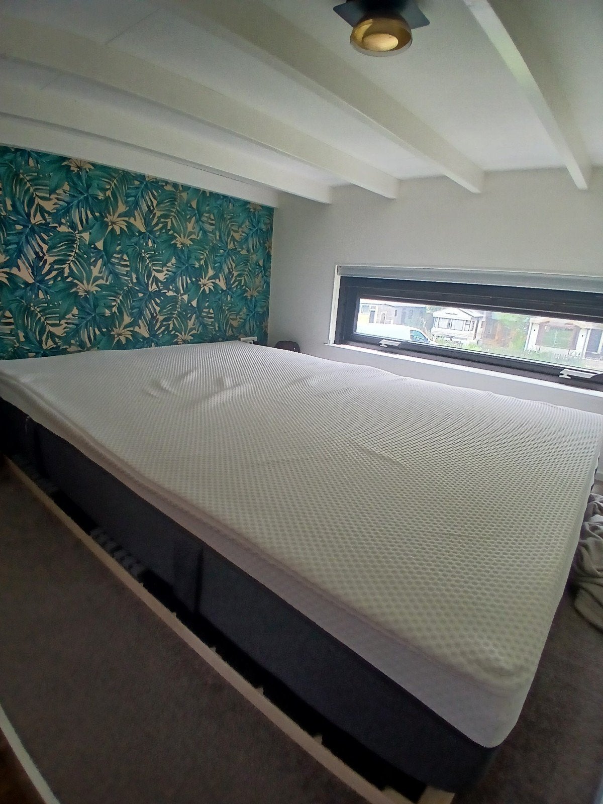 Ikea Nordberget topper 140x200 cm, Ophalen, Tweepersoons, 140 cm, Zo goed als nieuw