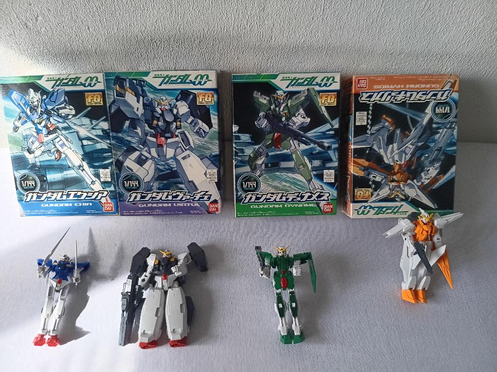 6 modelbauw figures Gundam, serie Gunpla, gekocht inJapan, Ophalen of Verzenden