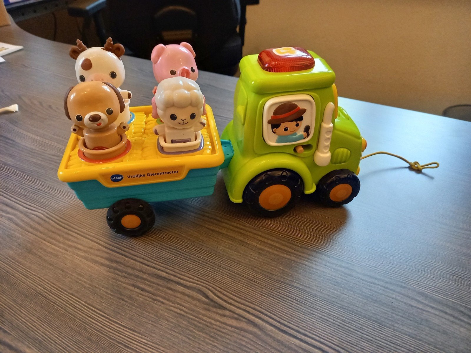 VTech Vrolijke Dierentractor met geluid en licht, Ophalen of Verzenden