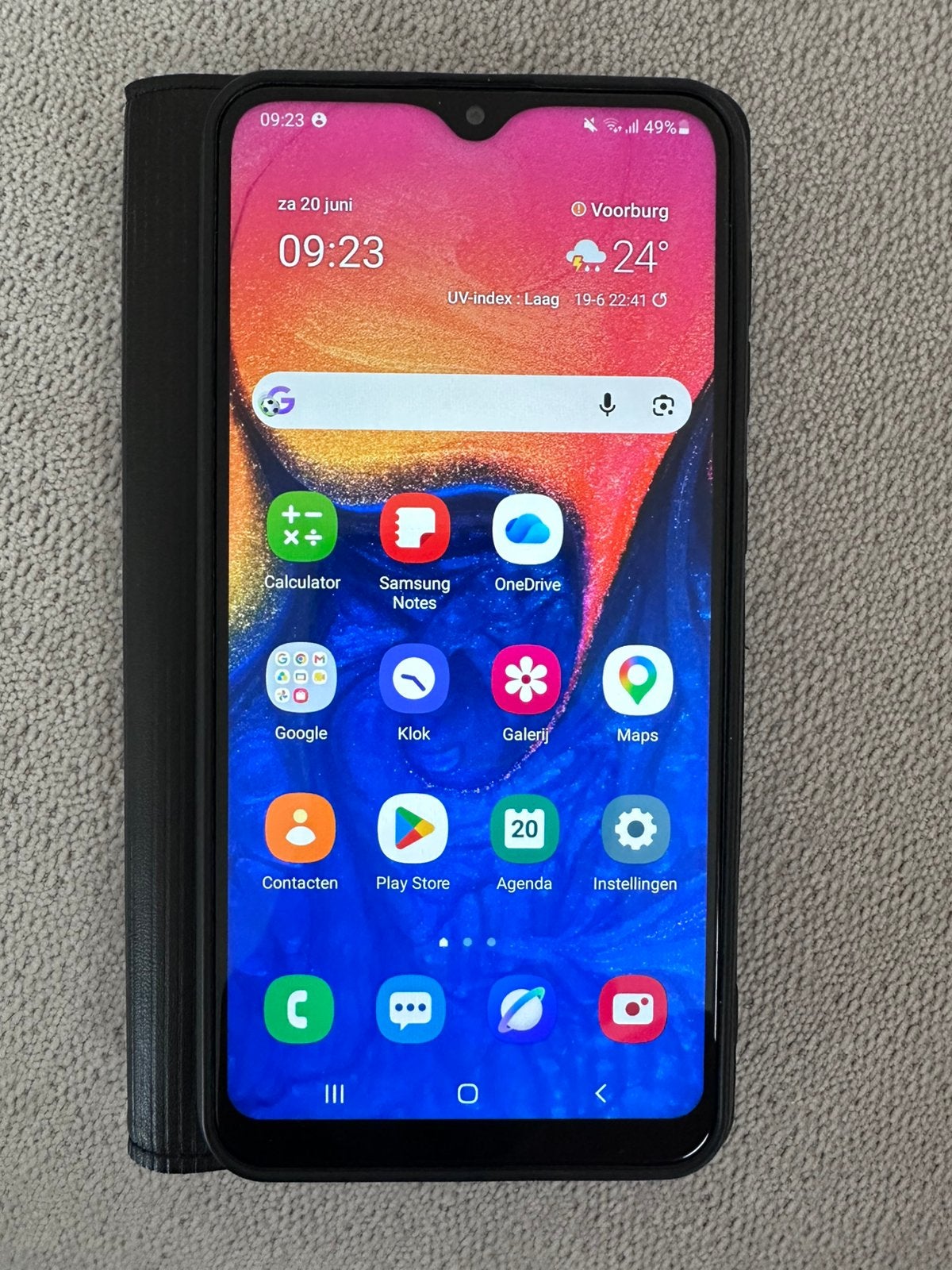 Samsung Galaxy A10 - Zwart - Zo goed als nieuw, Telecommunicatie, Mobiele telefoons | Samsung, Ophalen, Zwart, Zo goed als nieuw