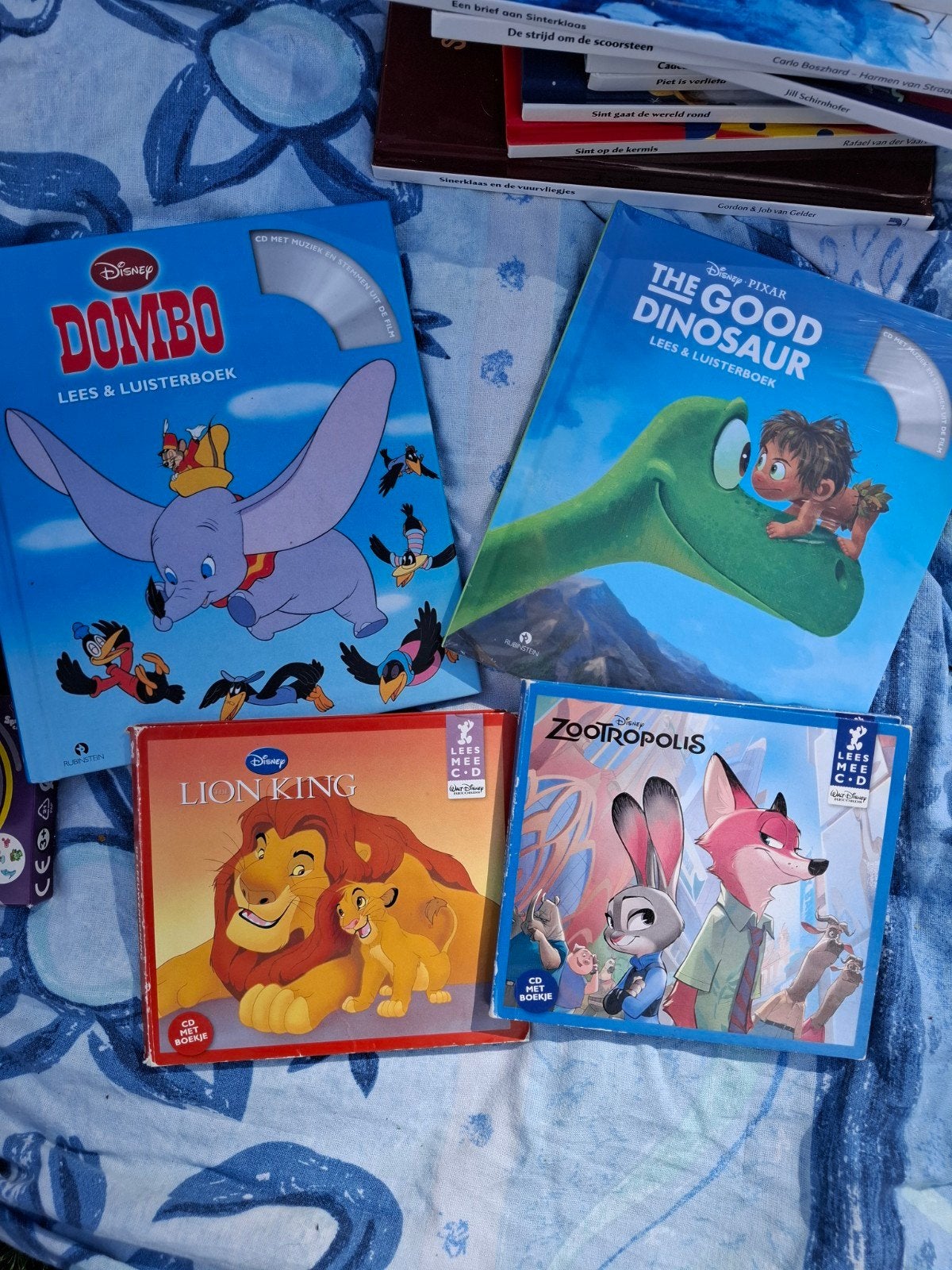 Disney Lees en Luisterboekjes, Gelezen, Jongen of Meisje, Diverse Disney Auteurs, Ophalen of Verzenden