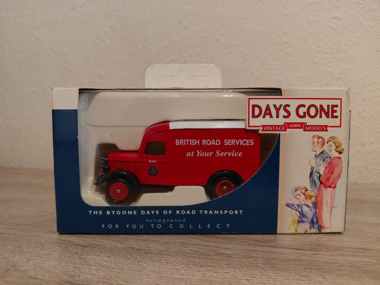 'British Road service' Bedford 30 CWT Van, Overige merken, 1:50 of kleiner, Verzenden, Nieuw