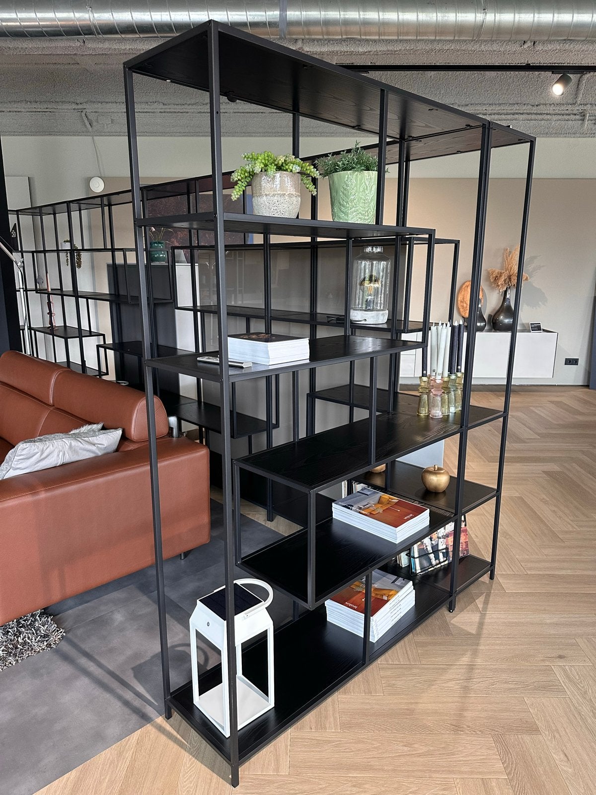 Meerdere Roomdivider Vakkenkast(en) - Modern Design, Ophalen, Met plank(en), 100 tot 150 cm, Industrieel,  modern