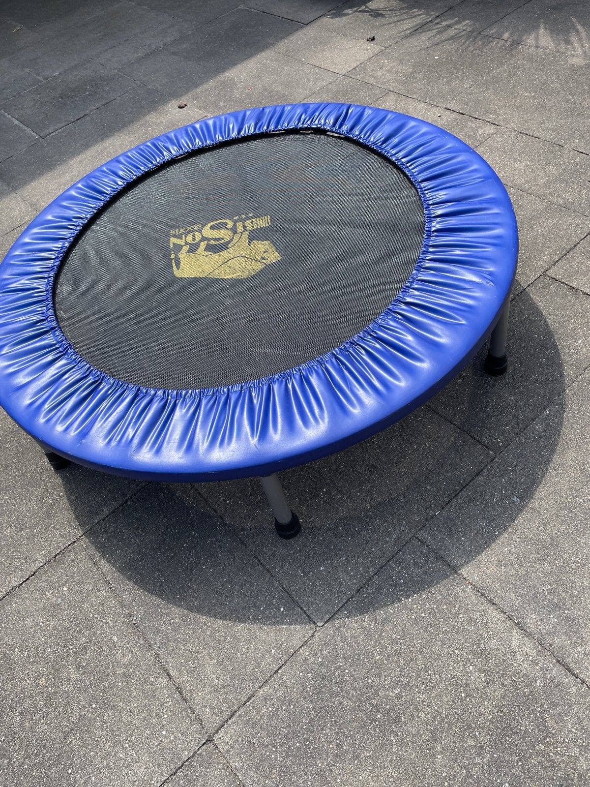 Mini trampoline voor fitness en plezier, Kinderen en Baby's, Speelgoed | Buiten | Trampolines, Ophalen, Gebruikt