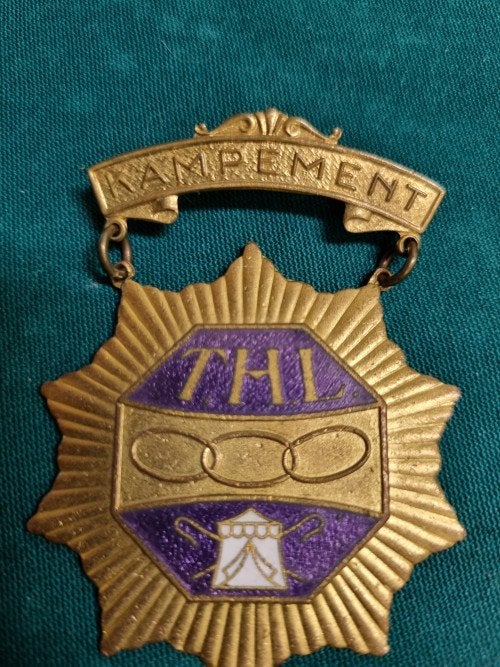 medaille kampement thl, Ophalen of Verzenden