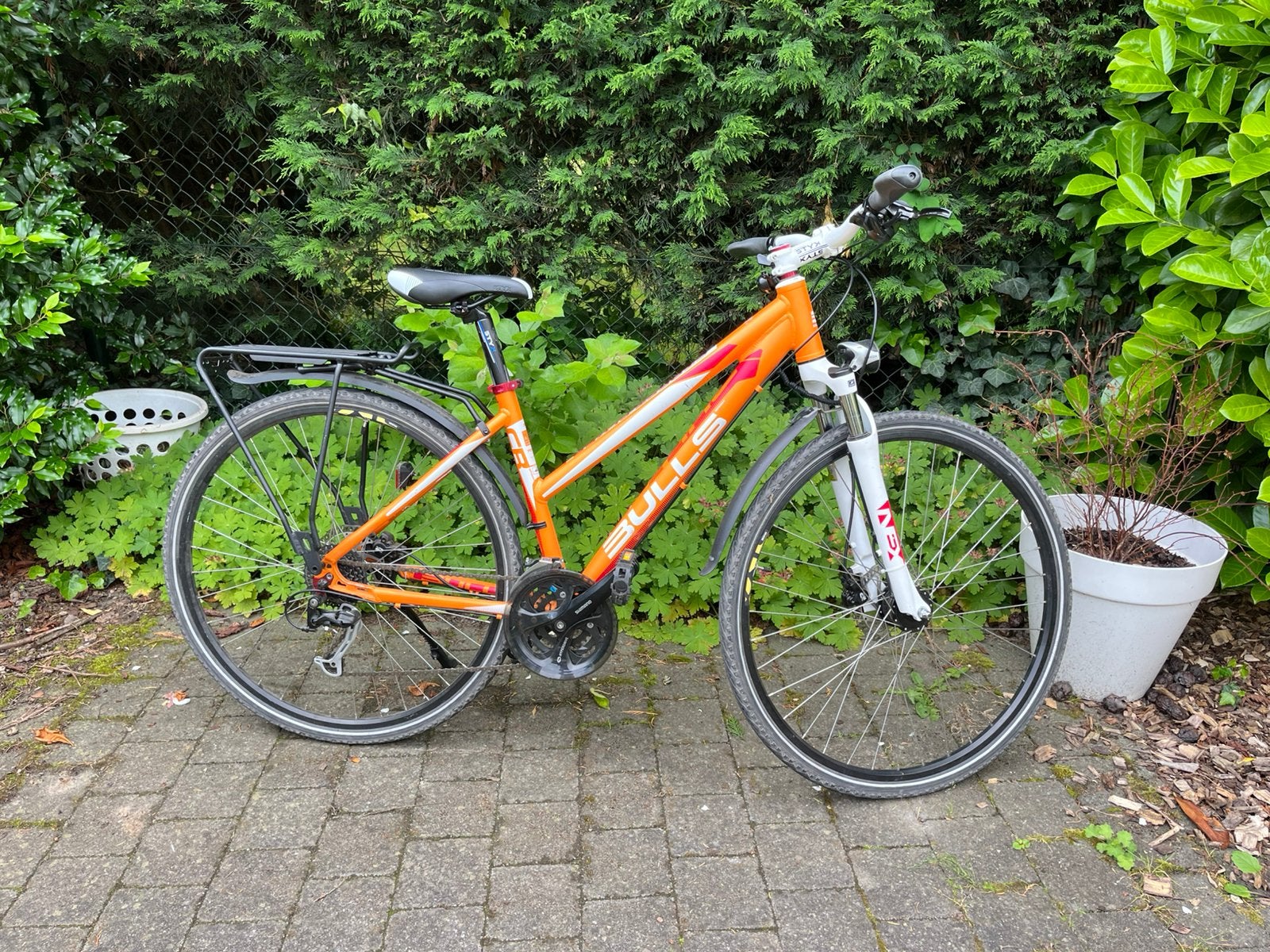 Bulls Street Flyer damesfiets - frame maat 44, Zo goed als nieuw, Minder dan 47 cm, Meer dan 20 versnellingen, Schijfrem