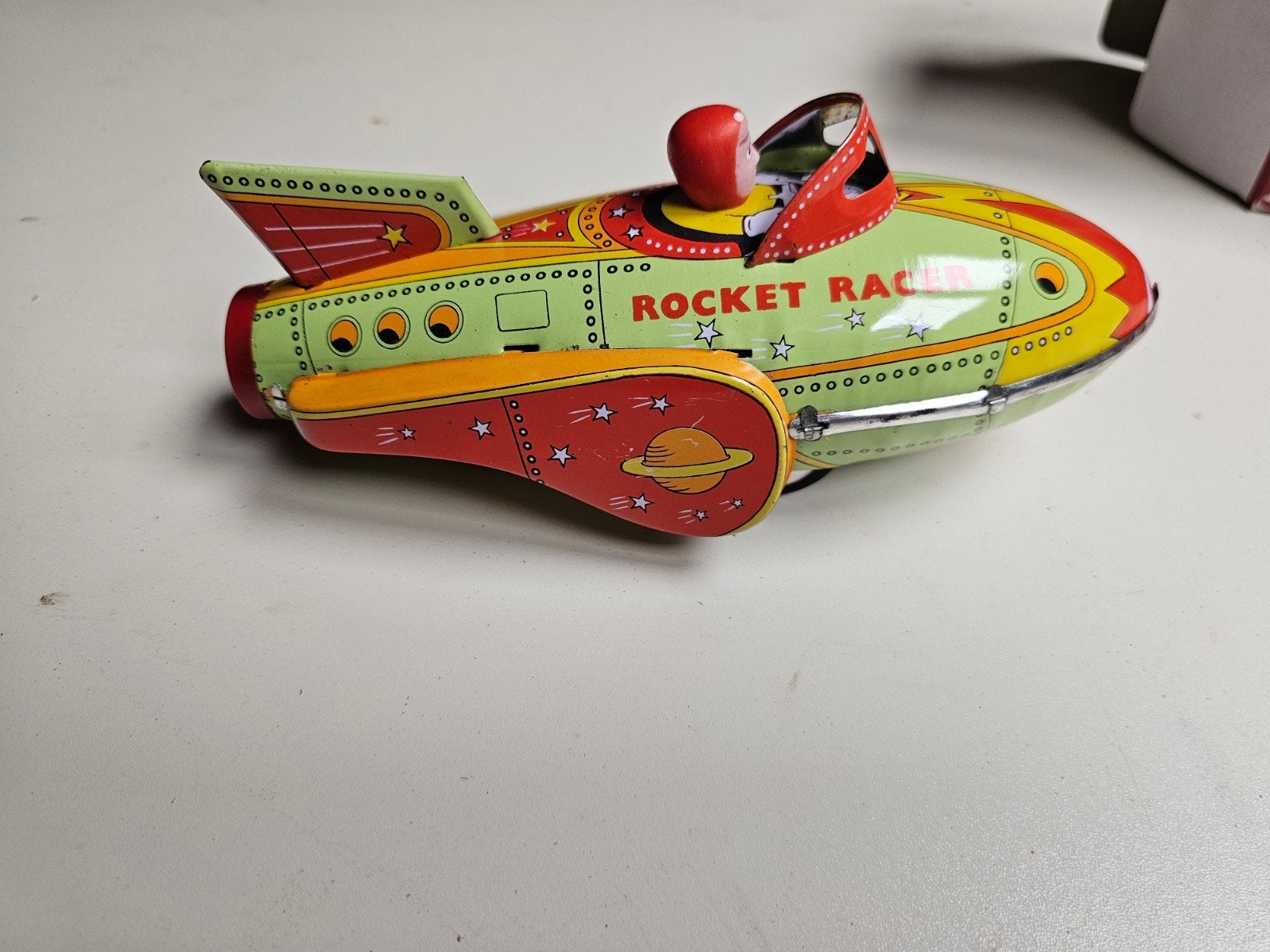 Schylling Rocket Racer Blikken Speelgoed Ruimteschip, Ophalen of Verzenden, Zo goed als nieuw