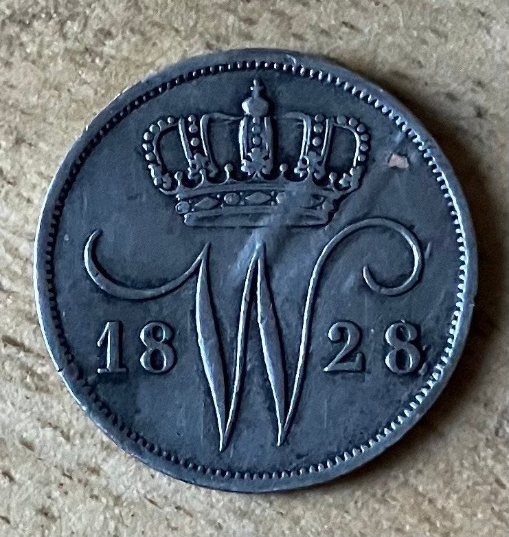 10 cent 1828 Utrecht Willem I (2), Postzegels en Munten, Munten | Nederland, Ophalen, Zilver, 10 cent, Koning Willem I