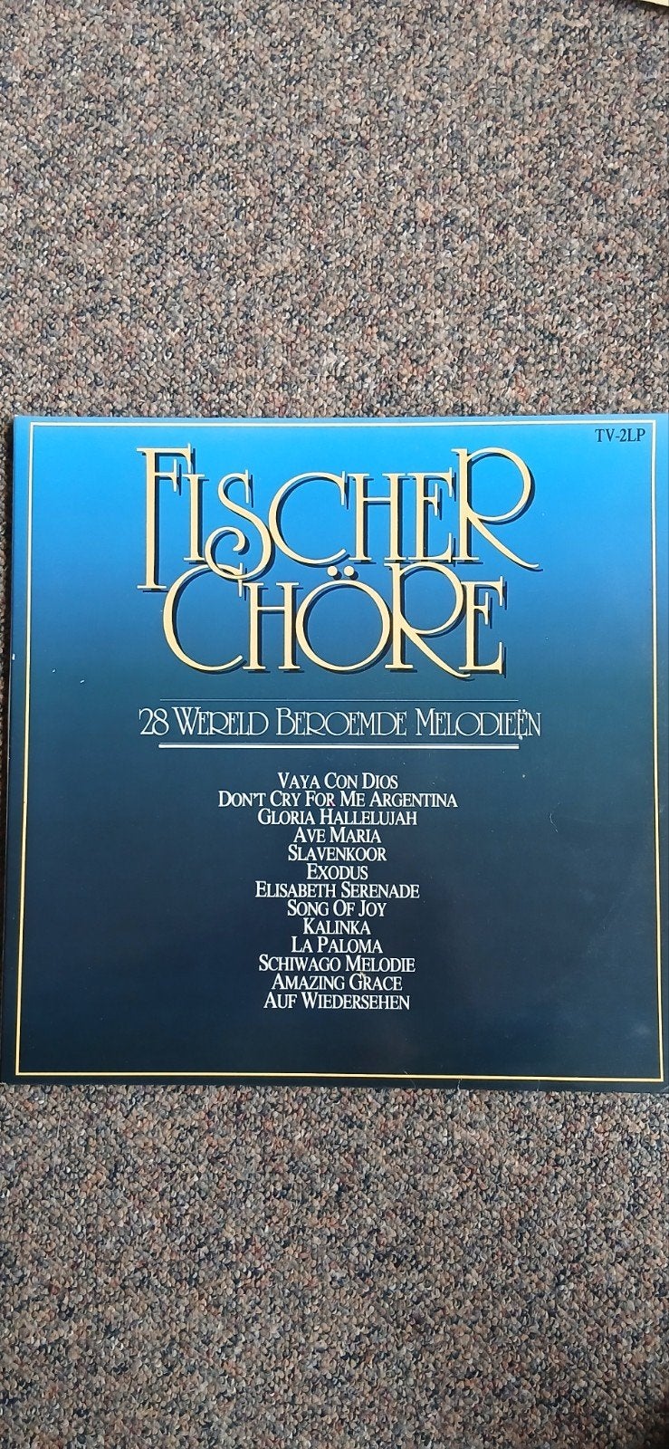 Fischer Chöre - 28 Wereld Beroemde Melodieën (Dubbel-LP), Ophalen, Gebruikt, Dubbel-LP, 12 inch