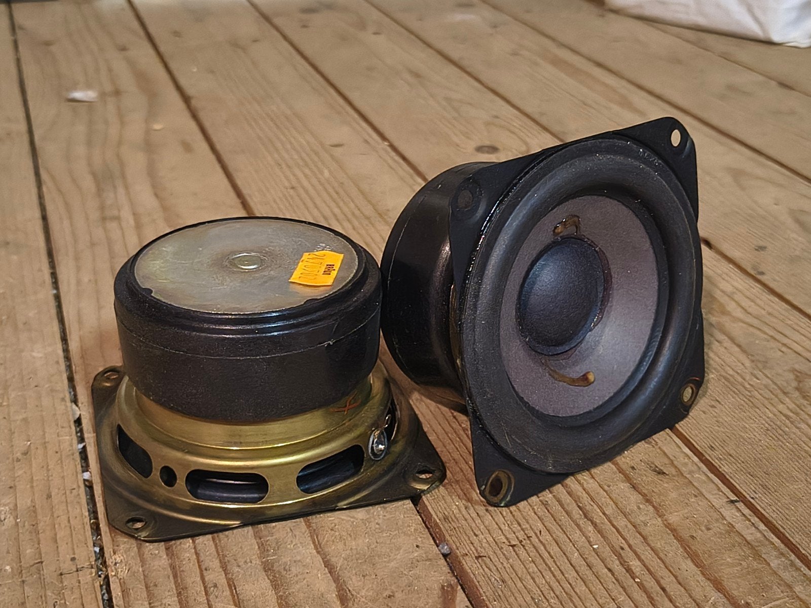 Vintage Braun 4" luidsprekers, Overige merken, Gebruikt, Overige typen, Ophalen of Verzenden