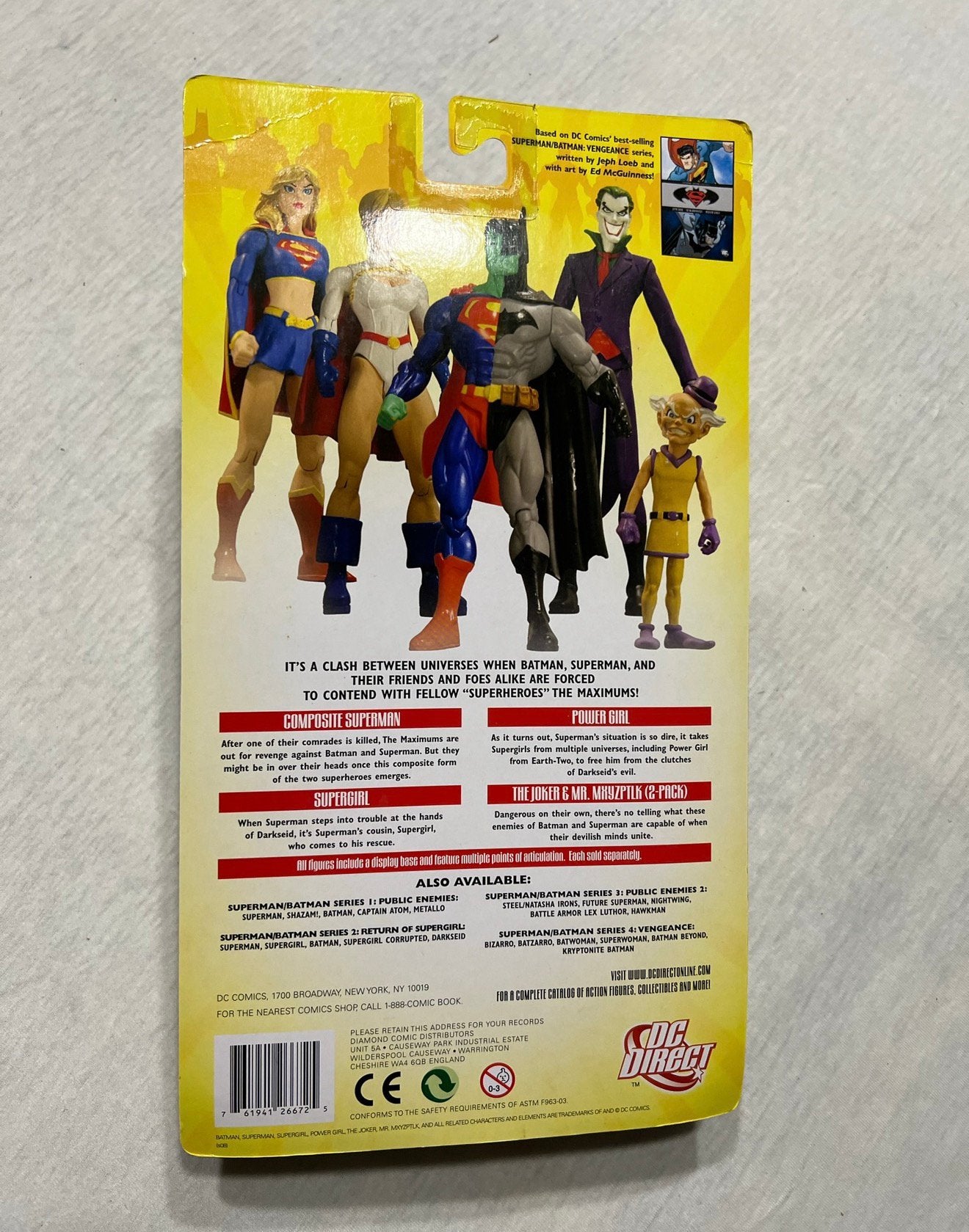 DC Comics SUPERMAN BATMAN series JOKER & Mr. MXYZPTLK figuur, Verzamelen, Poppetjes en Figuurtjes, Nieuw, Ophalen of Verzenden