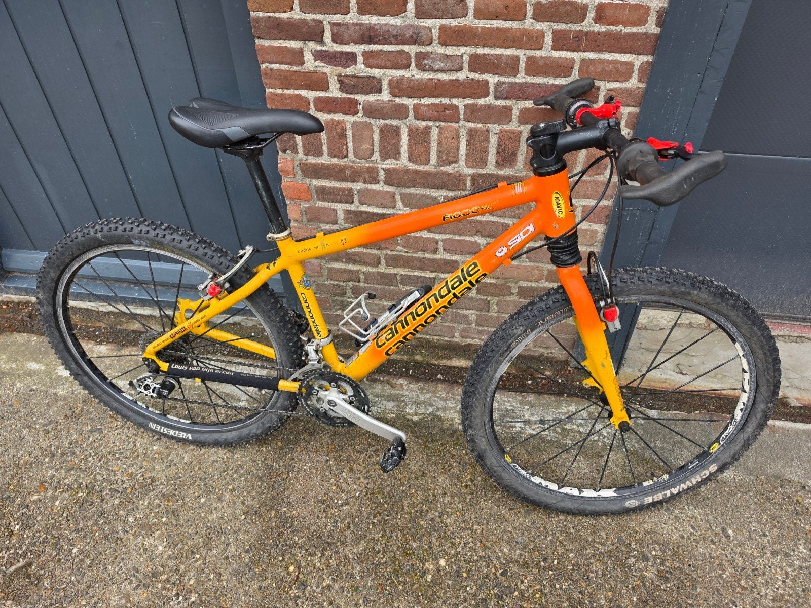 cannondale f1000sl mtb 26 inch, Fietsen en Brommers, Ophalen, Gebruikt, Aluminium, 24 inch of meer
