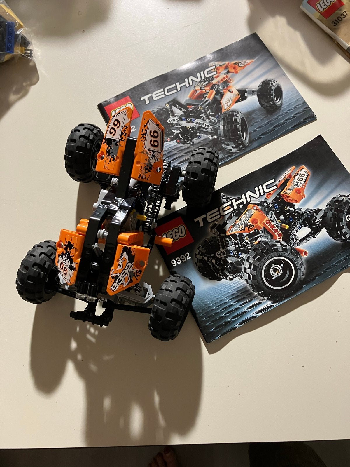 LEGO Technic 9392 Quad Bike met instructieboekjes, Ophalen of Verzenden, Gebruikt, Overige merken