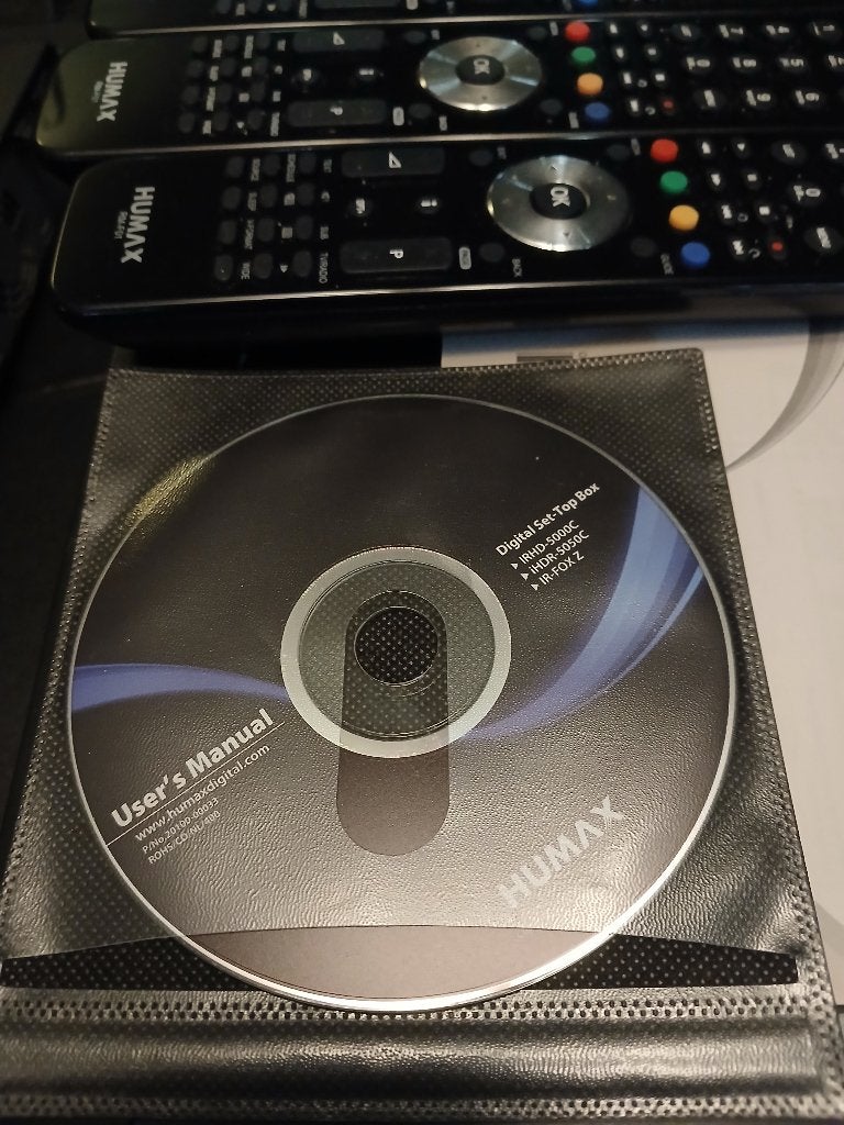 Humax HD digitale recorder + afstandsbedieningen, Ophalen of Verzenden, Zo goed als nieuw, Harddiskrecorder
