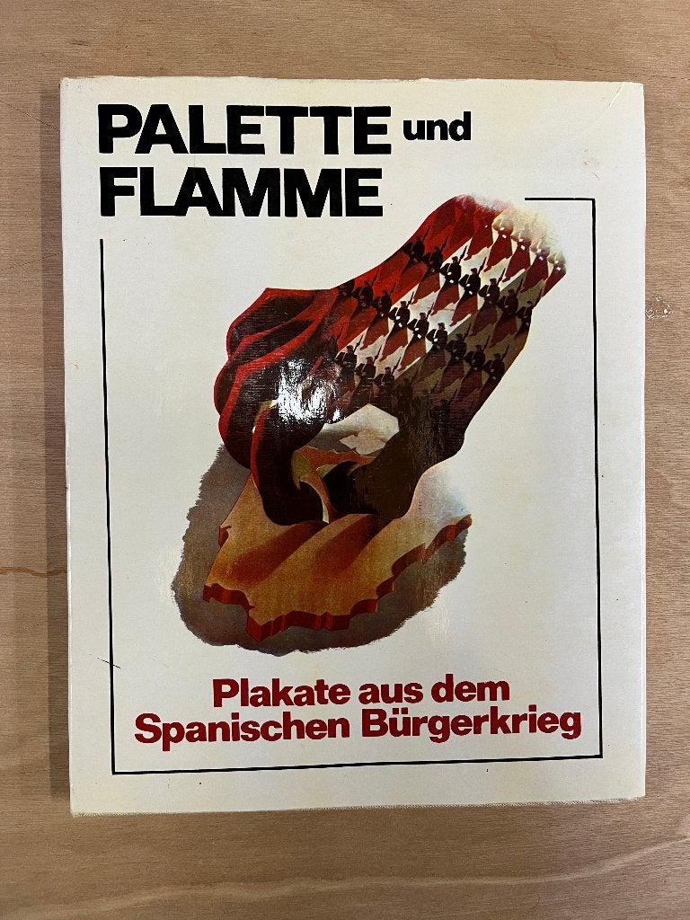 boek:  Palette und flamme, spanischen Burgerkrieg, Ophalen of Verzenden, Gelezen, Schilder- en Tekenkunst
