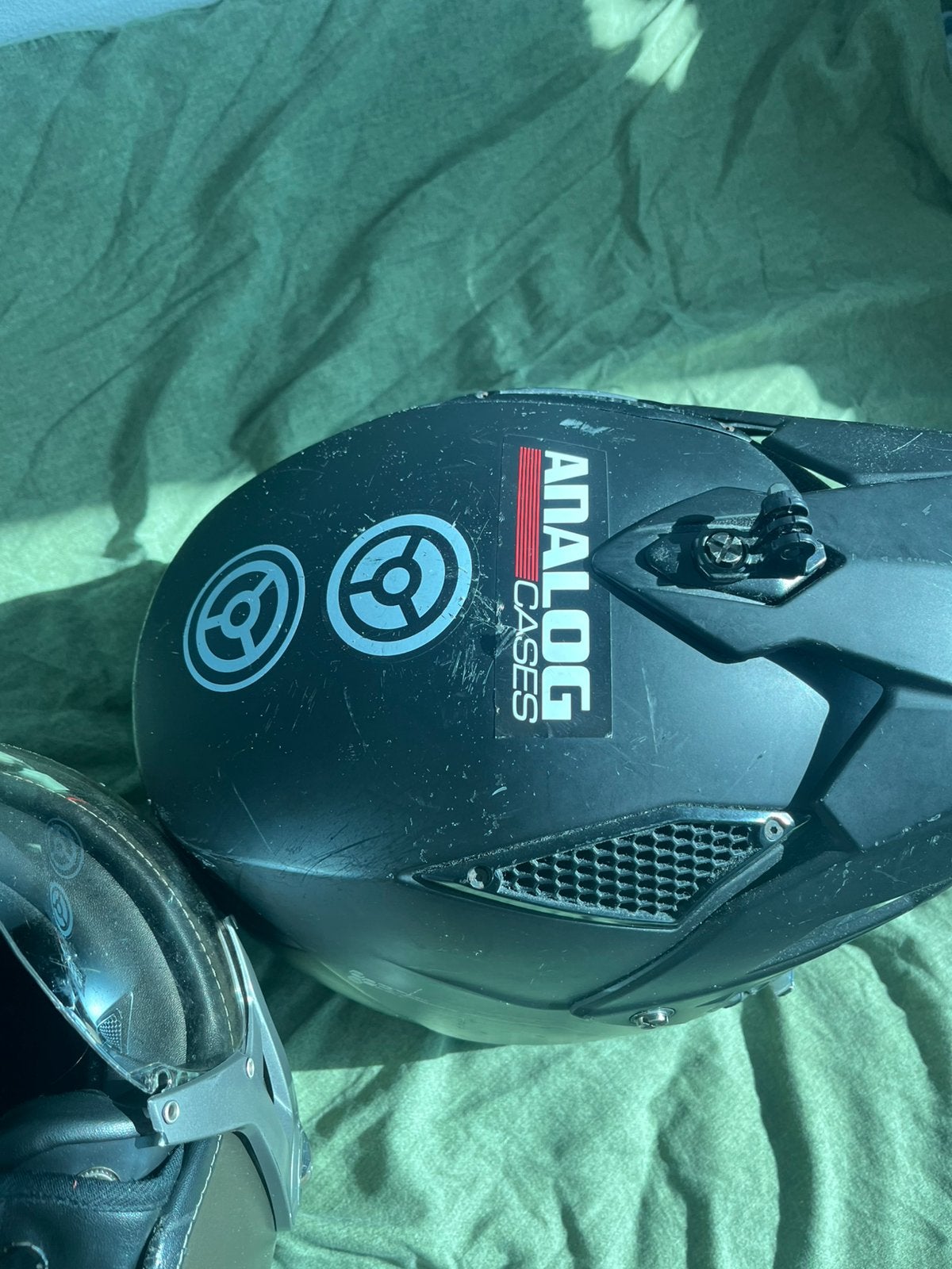 Scooter helm set gebruikt., Ophalen, Tweedehands, XL, Overige merken