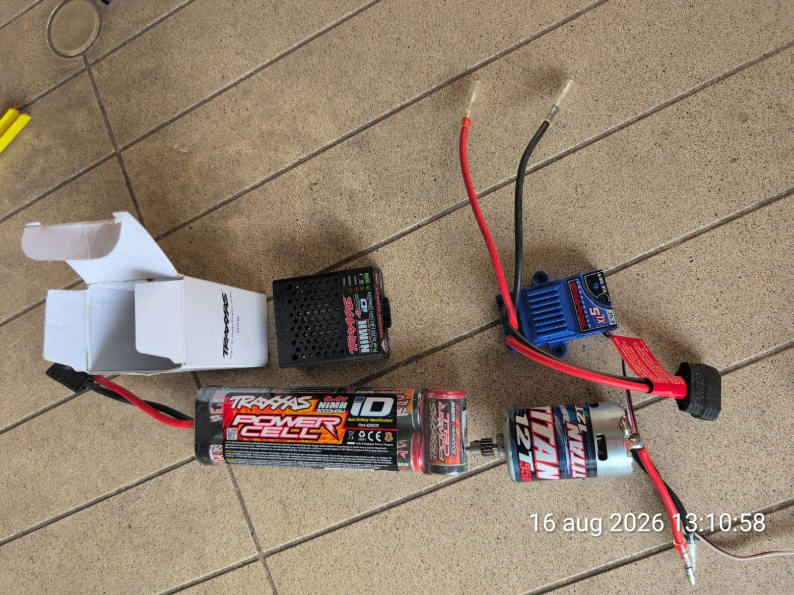 Traxxas xl5, Titan 550 setje, Ophalen of Verzenden, Zo goed als nieuw, Onderdeel