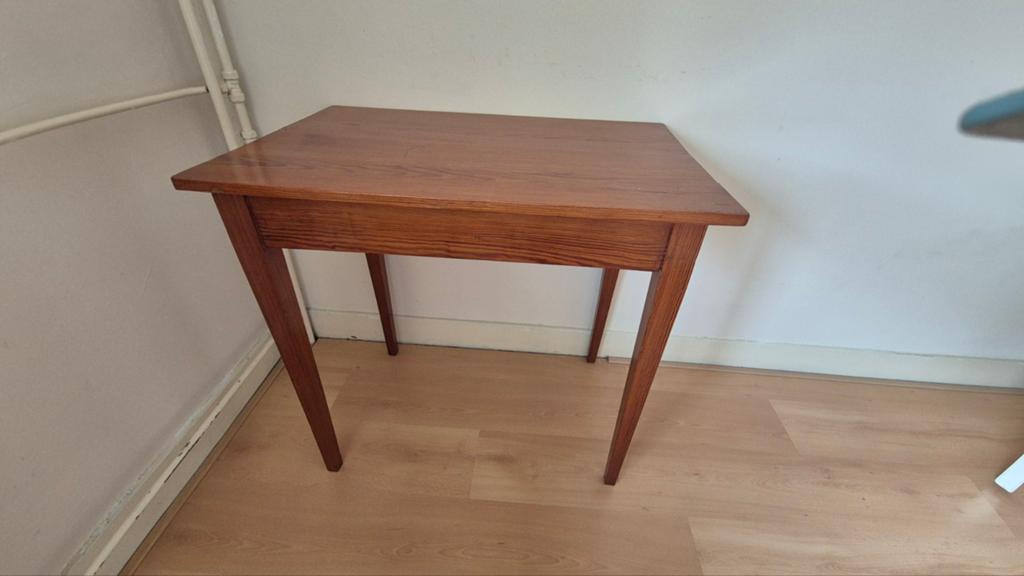 Houten bijzettafeltje, Ophalen, Minder dan 55 cm, Gebruikt, Klassiek