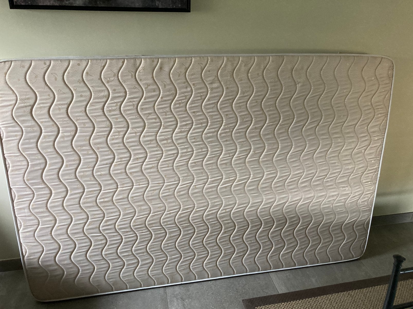 GRATIS ZGAN matras 190x120x12cm, Ophalen, 190 cm of minder, Zo goed als nieuw, Twijfelaar