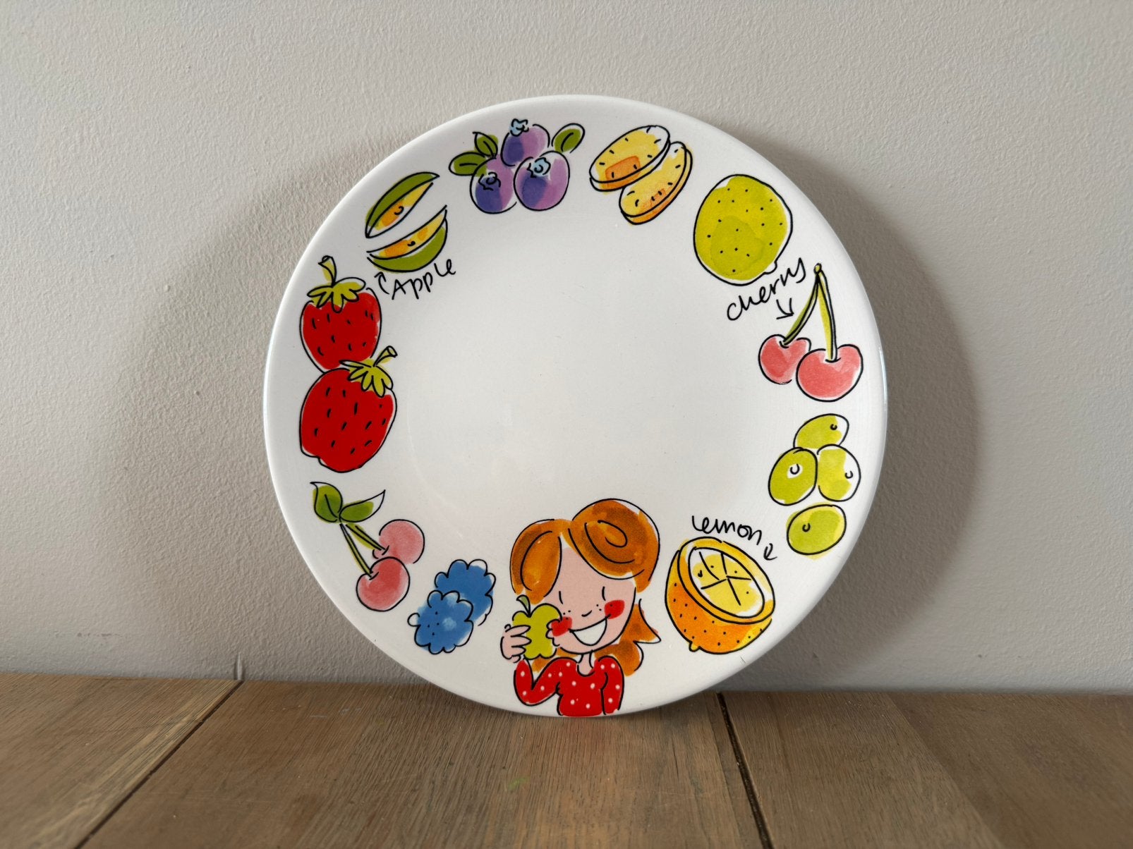 Blond Amsterdam ontbijbord fruit, Blond Amsterdam, Ophalen of Verzenden, Zo goed als nieuw, Bord(en)