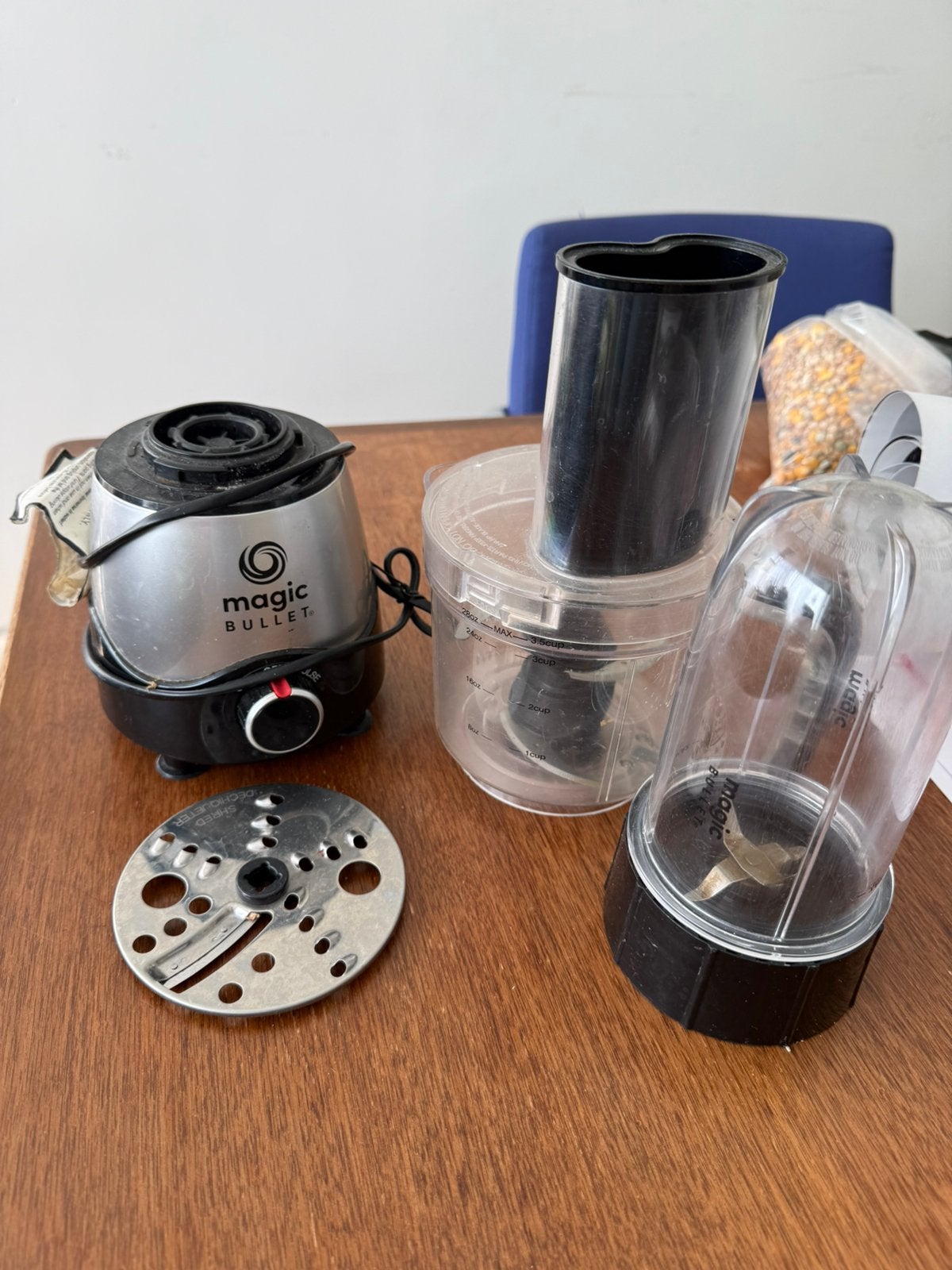 Magic bullet blender, Ophalen, Zo goed als nieuw, 3 snelheden of meer