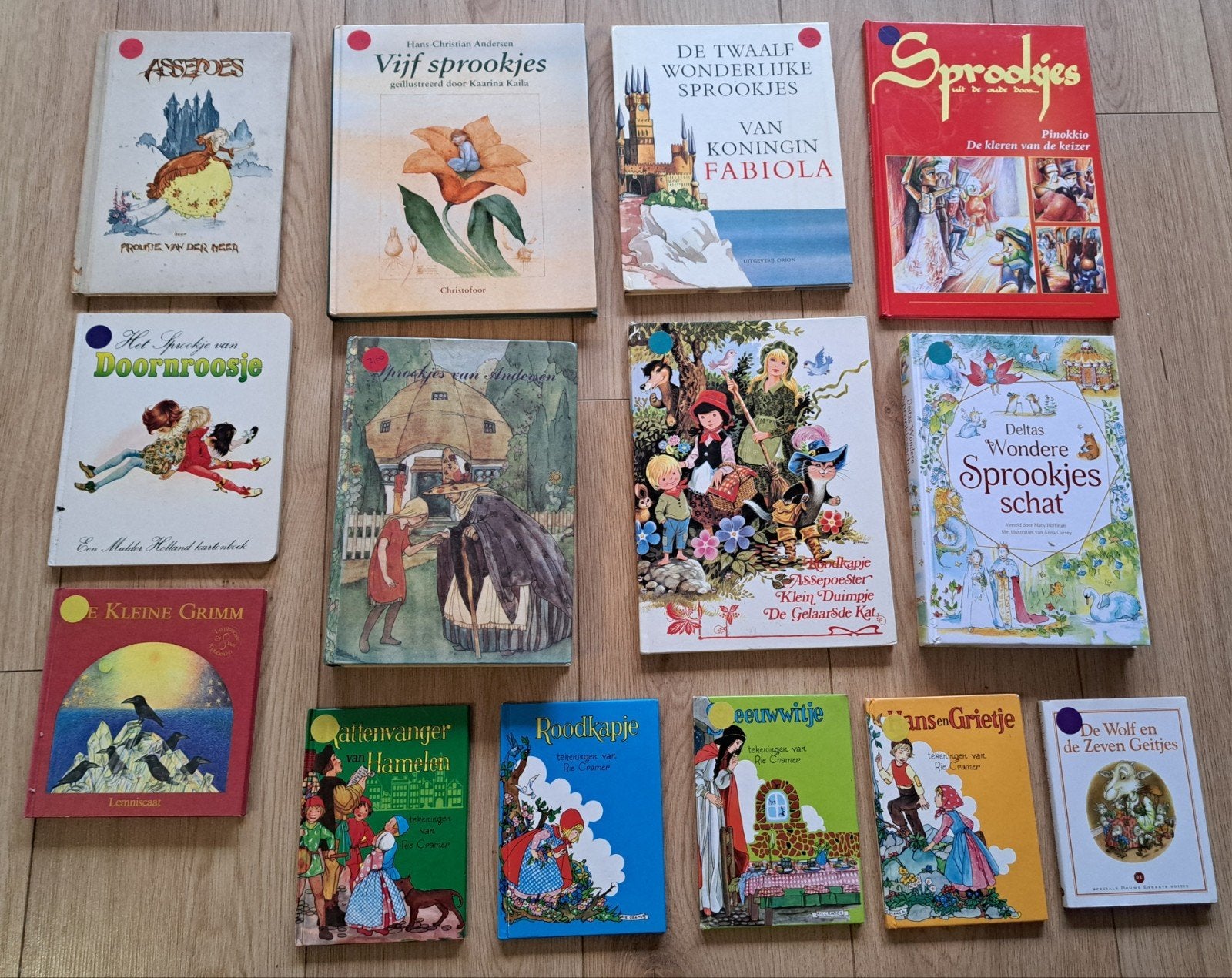 14 klassieke sprookjesboeken, Boeken, Ophalen of Verzenden, Gelezen, Sprookjes