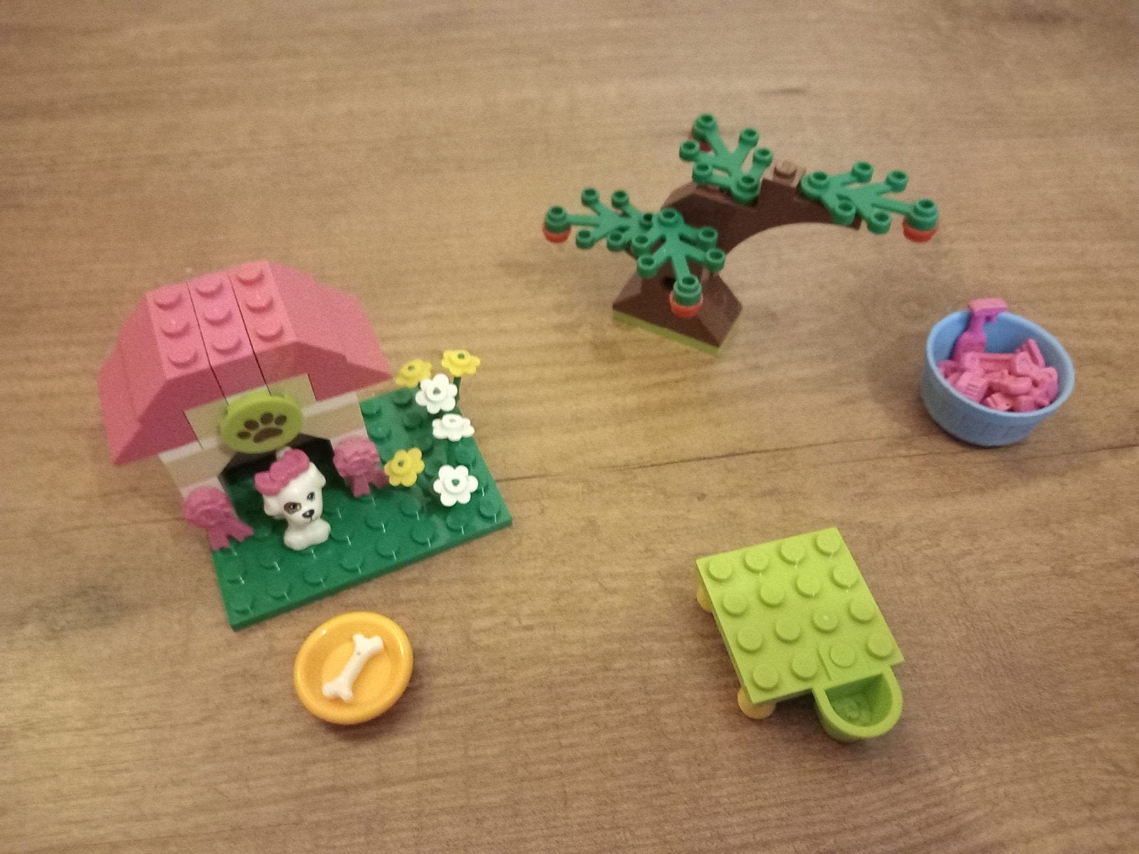 Lego Friends 3934 Mia's Puppy House met instructies, Ophalen, Zo goed als nieuw