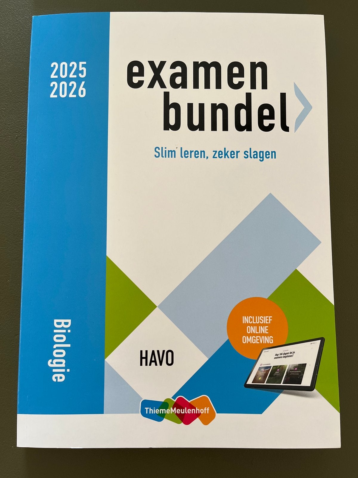 Examenbundel Biologie HAVO 2025/2026, Boeken, Ophalen of Verzenden, Zo goed als nieuw, HAVO, Biologie