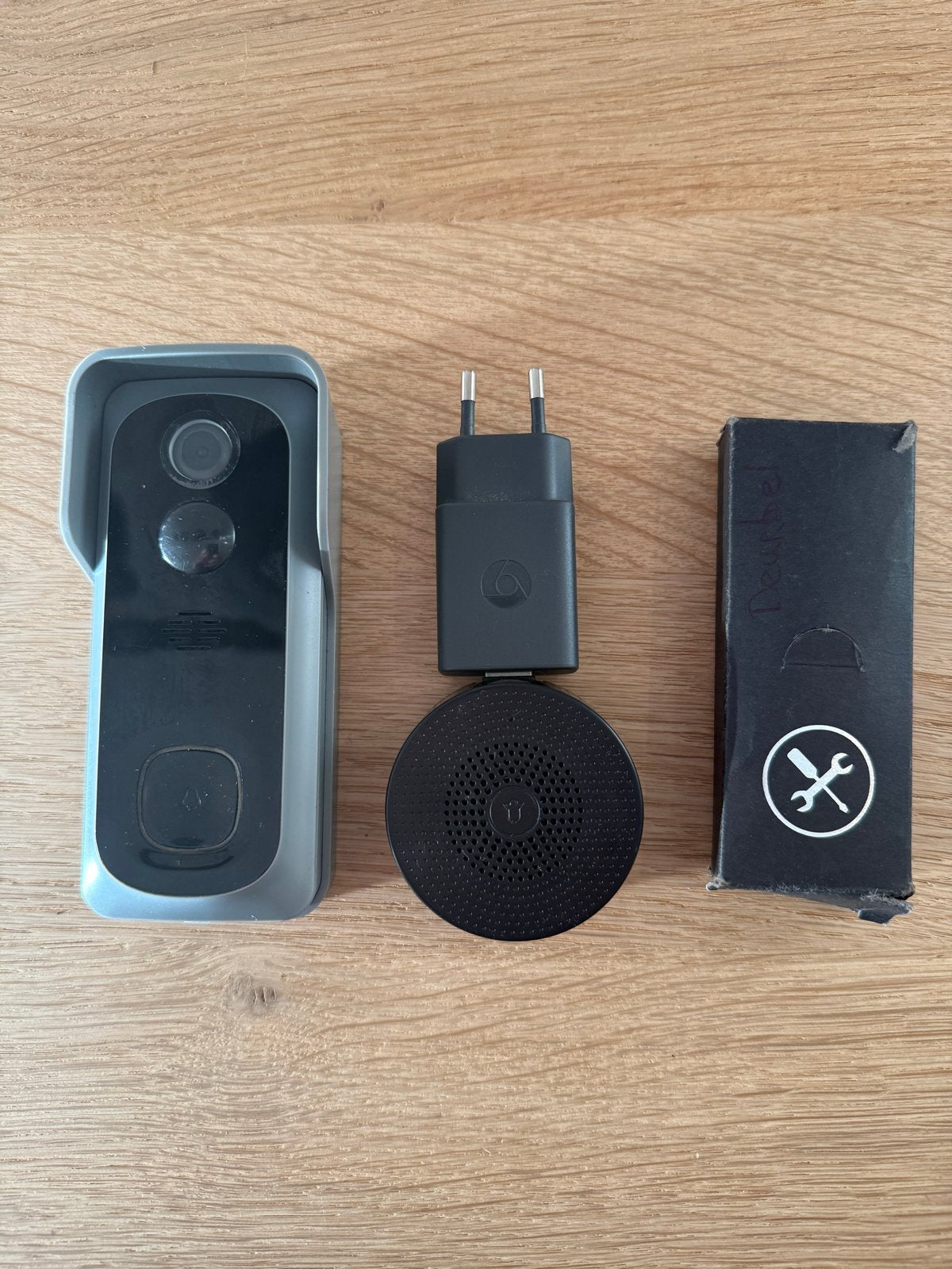 Video Deurbel met Camera en Bewegingsdetectie, Ophalen of Verzenden, Ingebouwde camera, Zo goed als nieuw, Draadloos