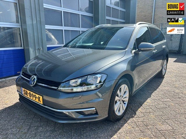 Volkswagen Golf Variant 1.6 TDI Comfortline I Navigatie I Or, Auto's, Voorwielaandrijving, Automatische klimaatregeling, Gebruikt