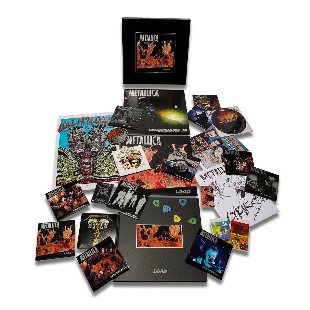 15Cd + 4Dvd + Vinyl 6LP Box Metallica Load Box Set NIEUW, Ophalen of Verzenden, Nieuw in verpakking, Boxset, Bonusmateriaal