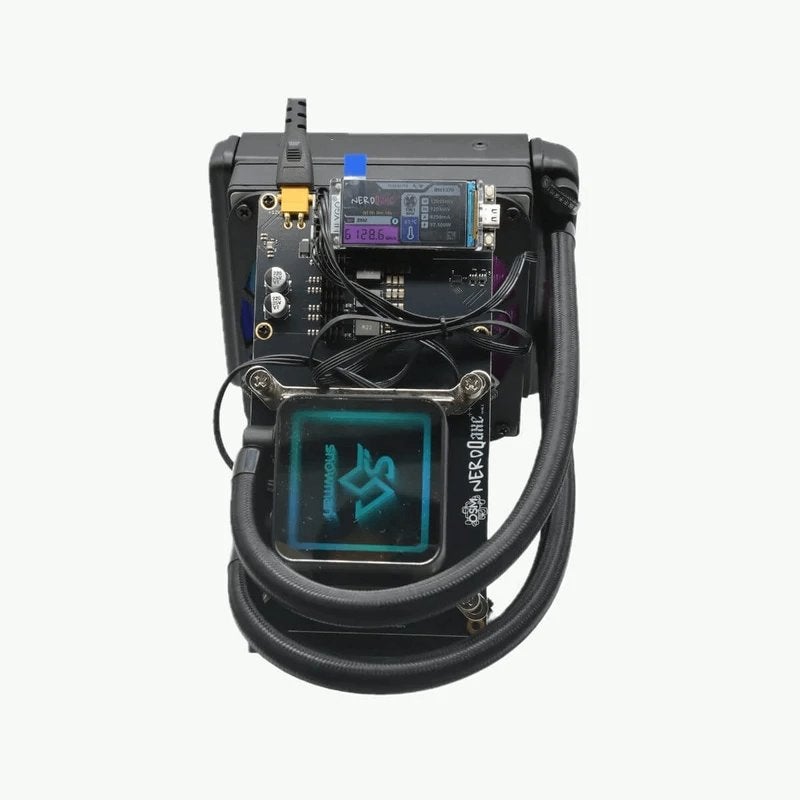 4x NerdQaxe++ Hydro Rev 6.1  Stille Bitcoin Miner – 6,1 TH/s, Computers en Software, Ophalen, Nieuw, Onbekend