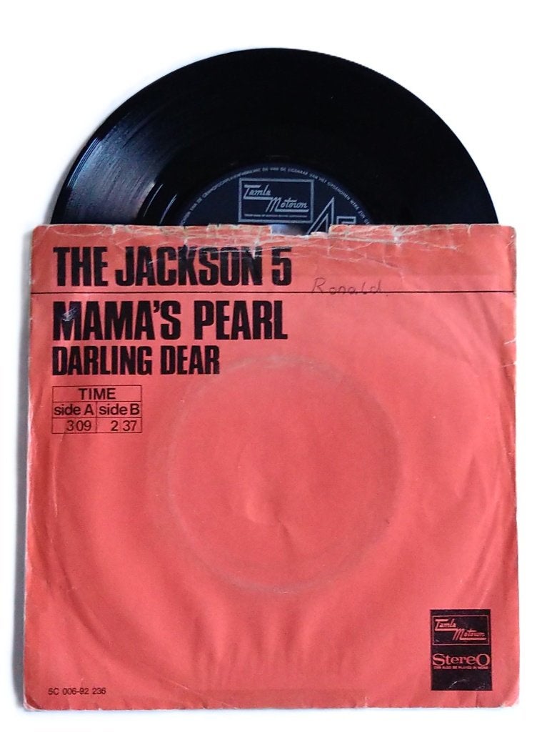 Jackson 5 - Mama’s Pearl / Darling dear(*), Cd's en Dvd's, Verzenden, Zo goed als nieuw, 7 inch, Pop