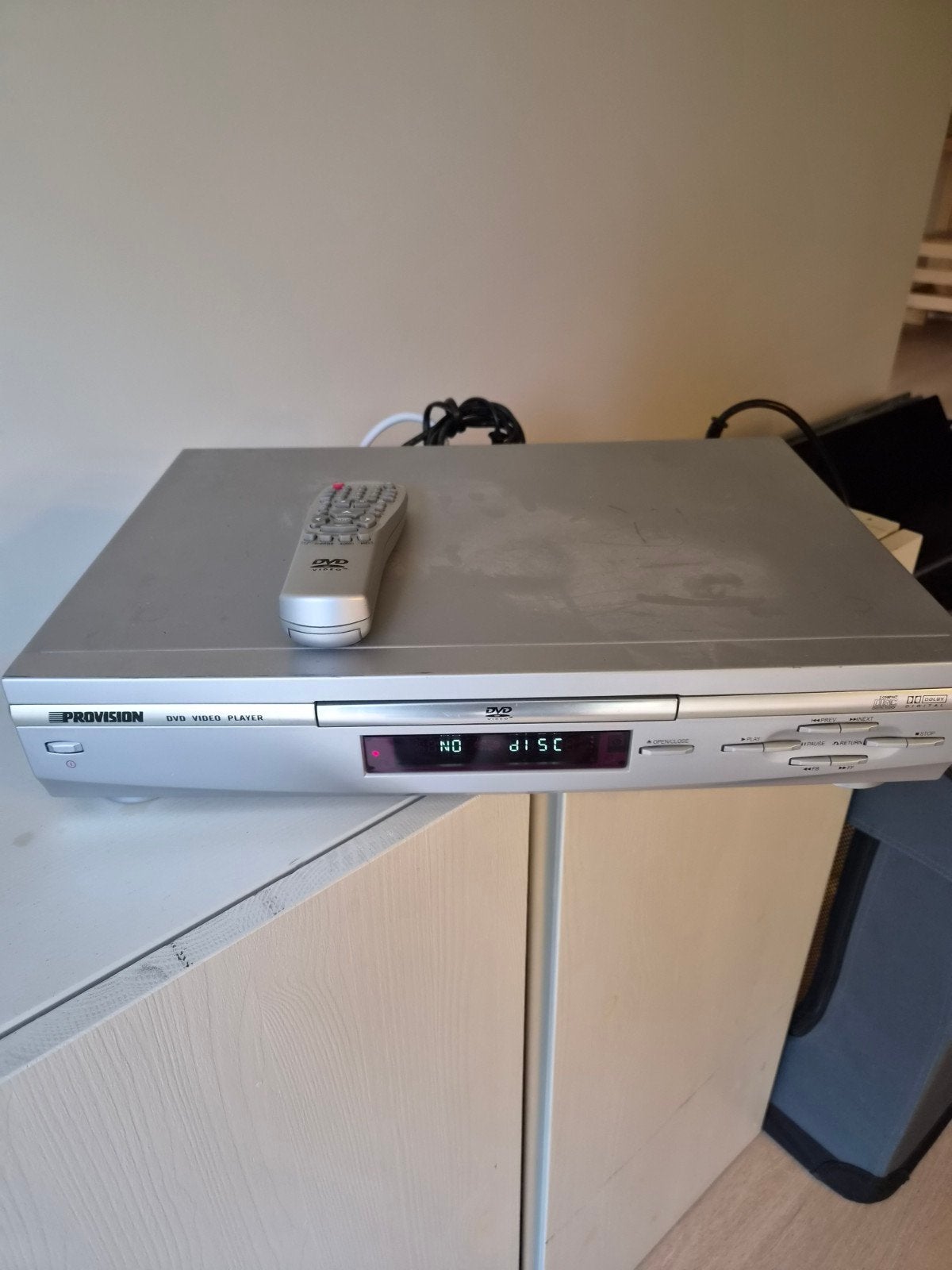 Provision dvd speler PRDVD2166 - Werkt perfect!, Ophalen of Verzenden, Gebruikt, Dvd-speler, Overige merken
