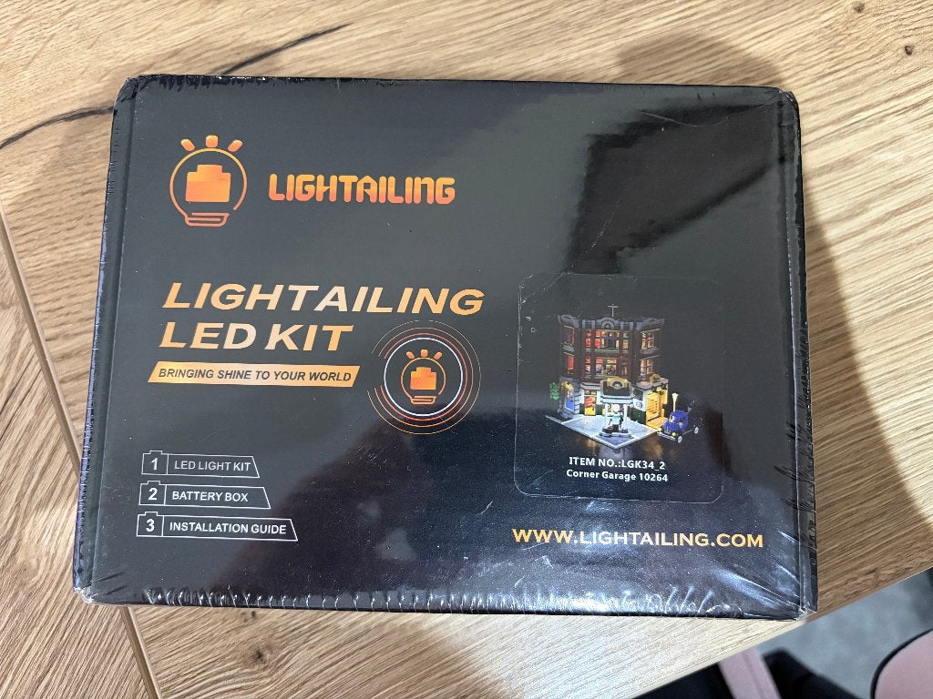 LED Verlichting voor Lego 10264 Corner Garage, Lego, Accessoire, Nieuw, Ophalen of Verzenden