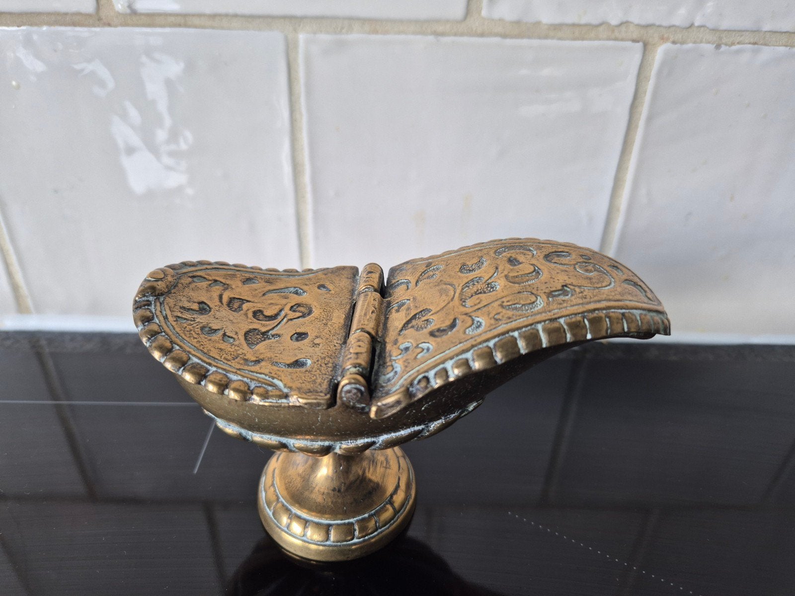 antiek wierook scheepje, Antiek en Kunst, Ophalen of Verzenden
