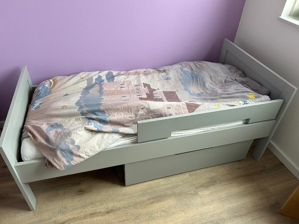 Peuterbed, Ophalen, Gebruikt, 70 tot 85 cm, 140 tot 160 cm