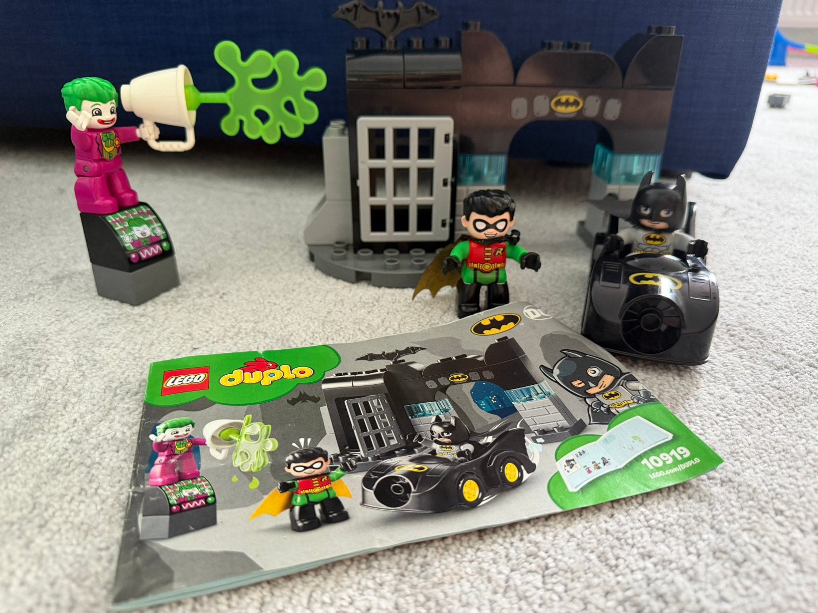 Lego Duplo Batman, Ophalen of Verzenden, Zo goed als nieuw, Complete set, Duplo