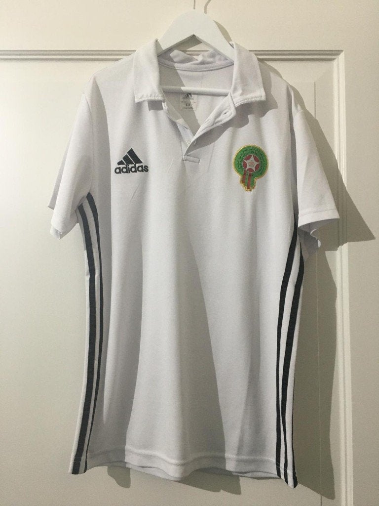 #VSM21 Voetbalshirt Marokko te koop!! Maat M, Maat M, Verzenden, Zo goed als nieuw, Shirt
