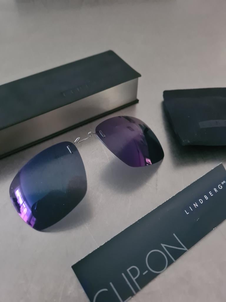 LINDBERG clip-on voor model Oscar. Zonnebril clip on, Ophalen of Verzenden, Overige merken