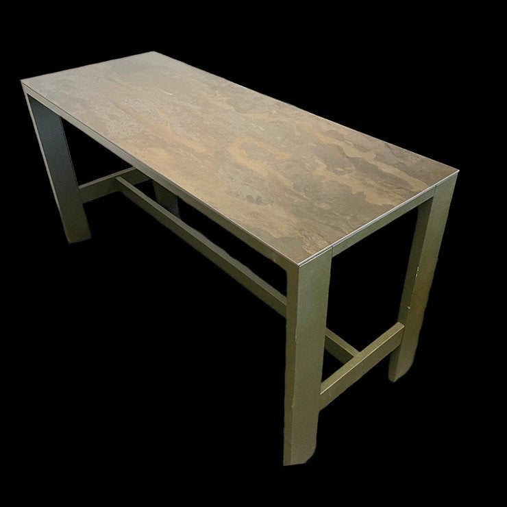 Bert Plantagie Rocky sidetable/bartafel, notenhout, Gebruikt, 50 tot 100 cm, 150 tot 200 cm, Modern