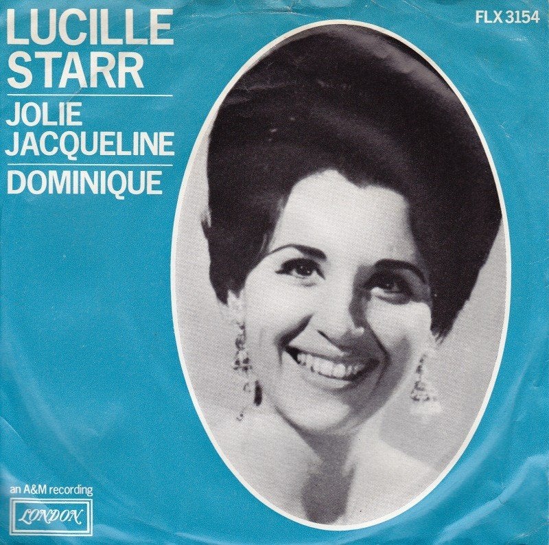 Lucille Starr - Jolie Jacqueline & Dominique-1965 Fotohoes, Ophalen, Gebruikt, Pop