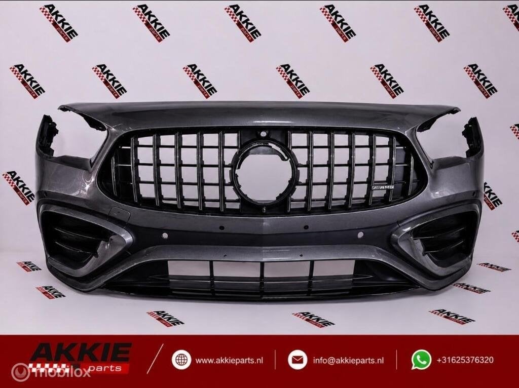 Mercedes GLA AMG Voorbumper H247 W247 facelift A2478804508, Gebruikt, Voor, Ophalen of Verzenden, Bumper