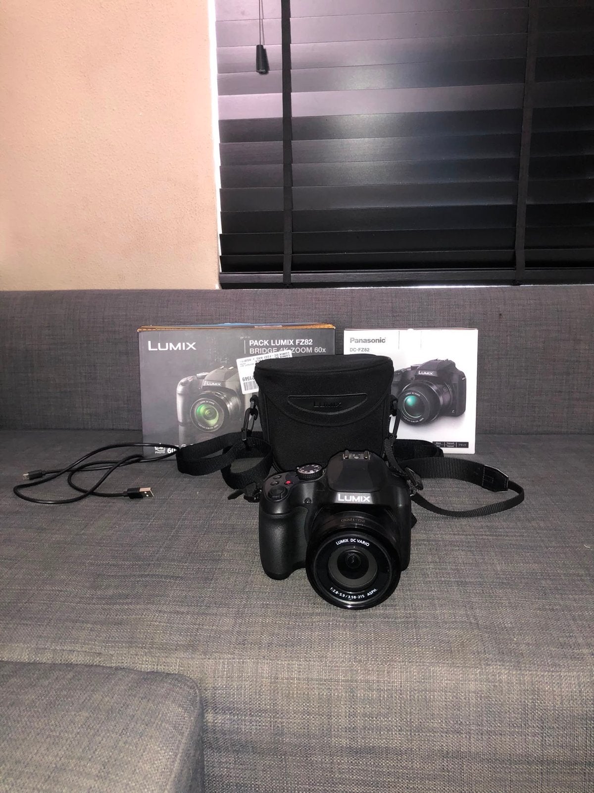 Panasonic Lumix FZ82 Bridgecamera 4K Zoom 60x, Panasonic, Beeldstabilisatie, Nieuw, Ophalen of Verzenden