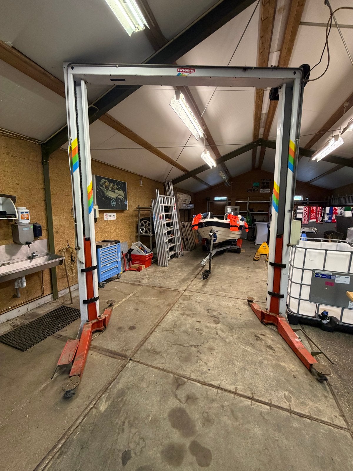 Auto brug, Ophalen
